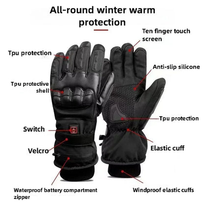 Heated Tactical Riding Gloves™